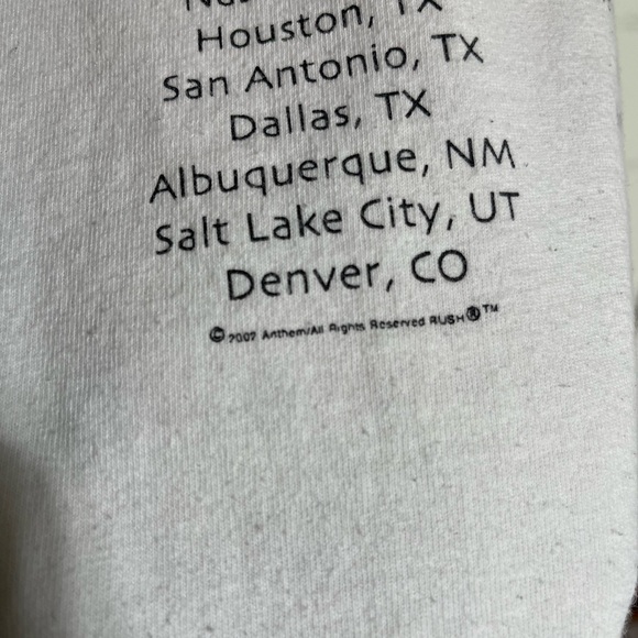 Vintage Vapor trails band t shirt - Picture 7 of 9